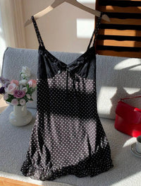 Zeenda Dots Night SleepDress