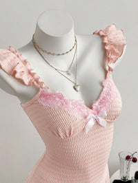 Billie Knit Rose Dream Pajamass