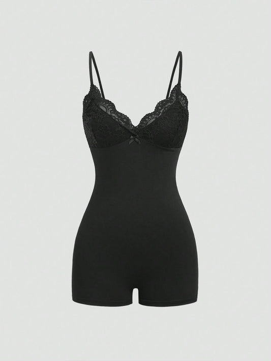 Noir Black Lace Jumpsuit
