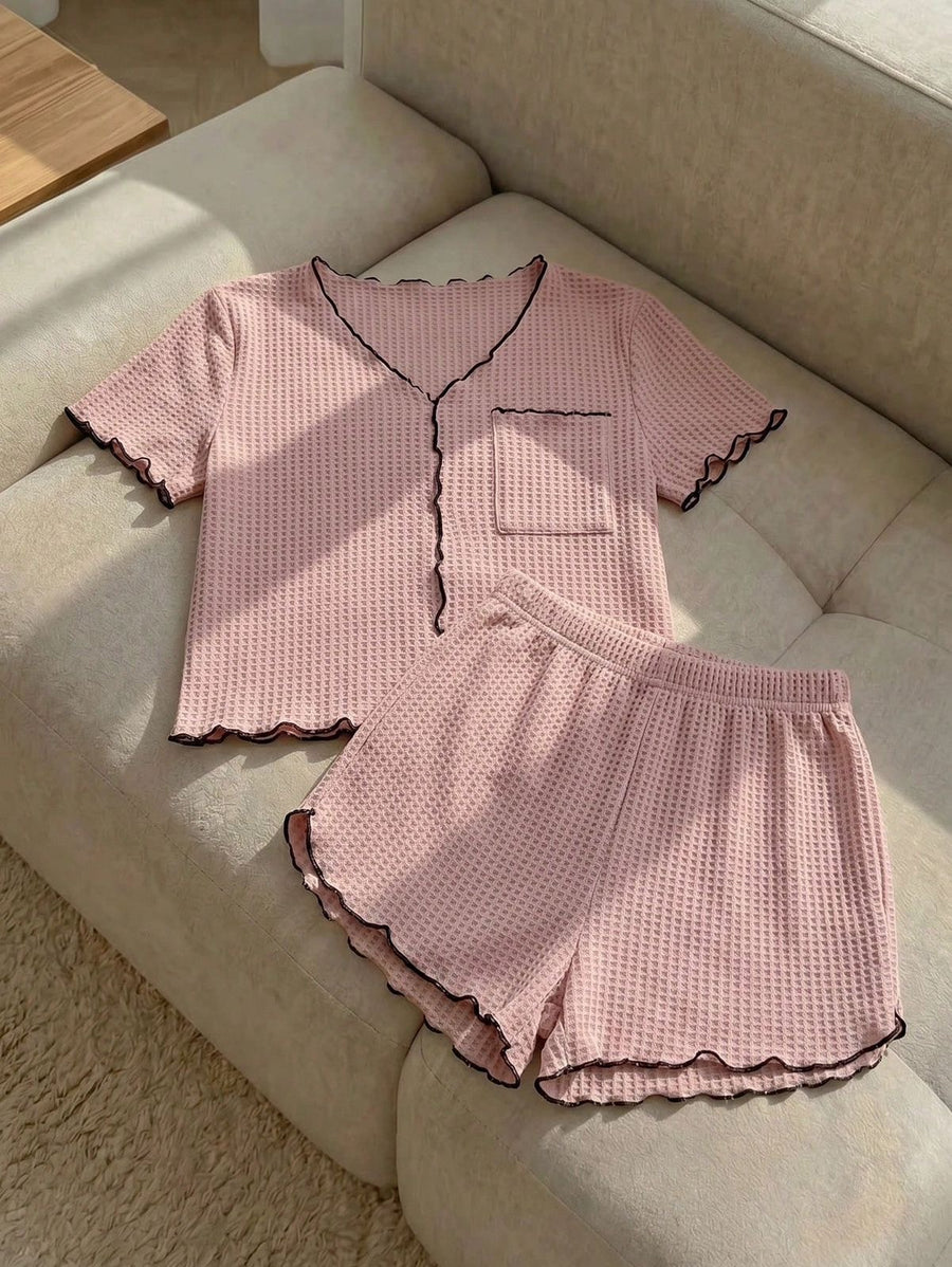 Arcana Knitting Two Piece Pajamas