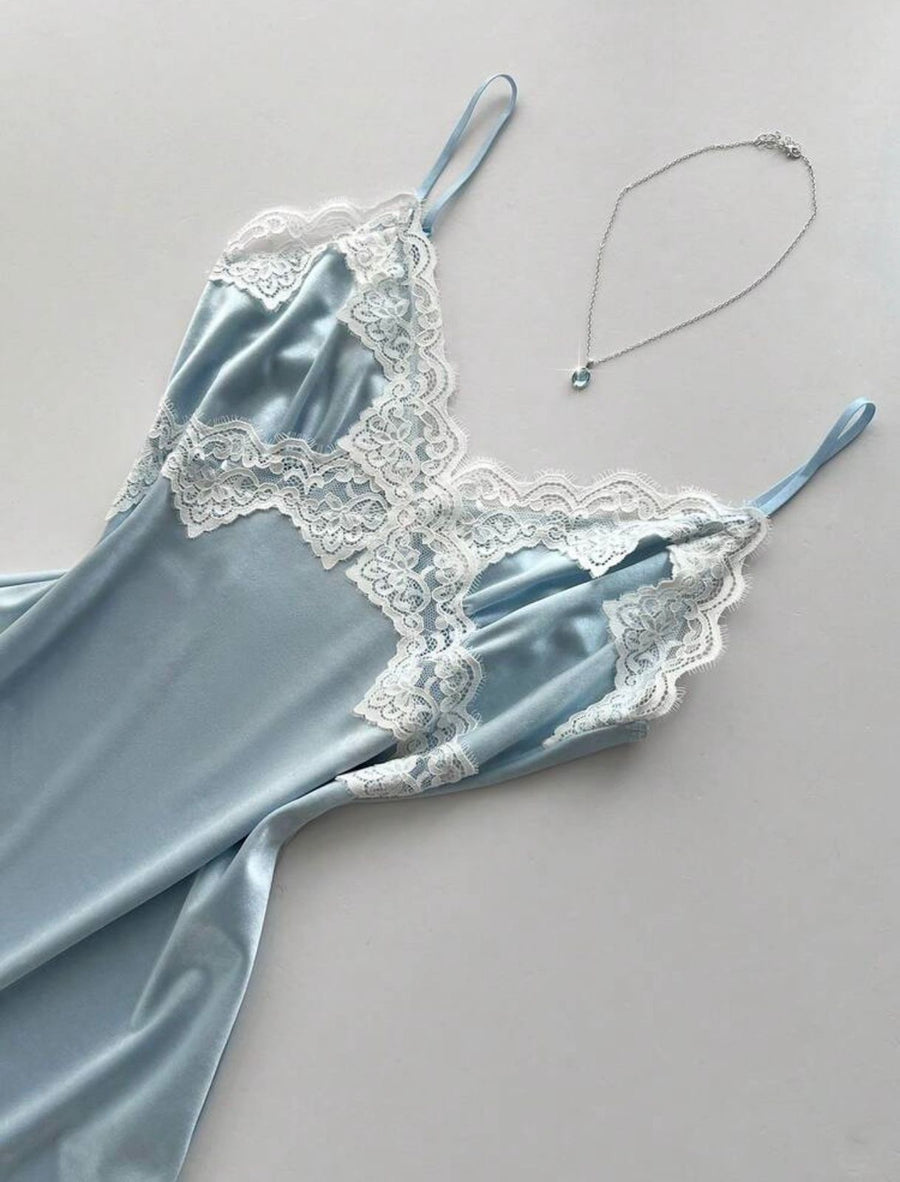 Bluebell Satin Sleepdress