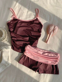 The Velvet Dots Chic Two Piece Set