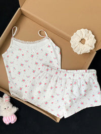 Akara Floral Knit Set