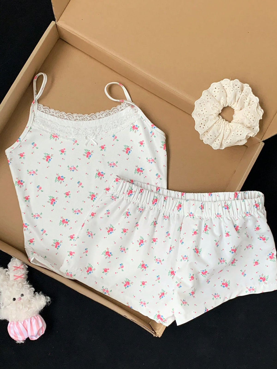 Akara Floral Knit Set