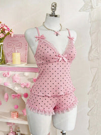 Dayana Baby Doll Polka Set