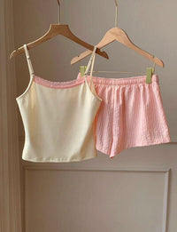 Starfish & Shells Candy Stripes Lounge
