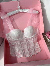 Coquette Dream Lace Bustier