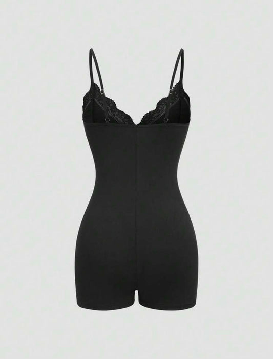 Noir Black Lace Jumpsuit