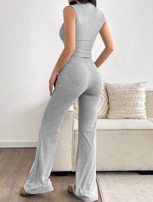 Gray Knitting Lounge / Active Set