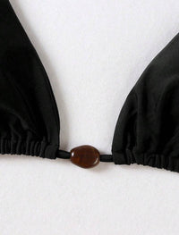 Eclipse Noir Bikini Set - Black