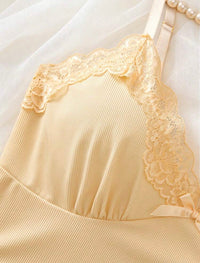 Moonblush Lace Knit Lounge Set