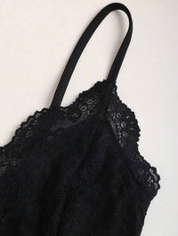 Noir Black Lace Jumpsuit