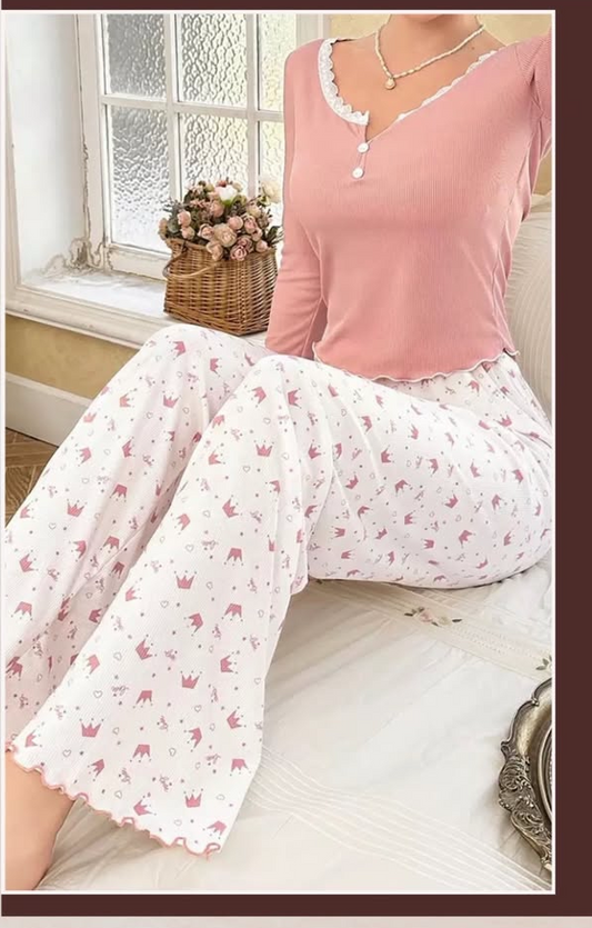 Nate Knitted Long Wear Pajamas