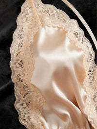 Ester Satin Mesh Sleepwear