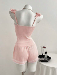 Billie Knit Rose Dream Pajamass