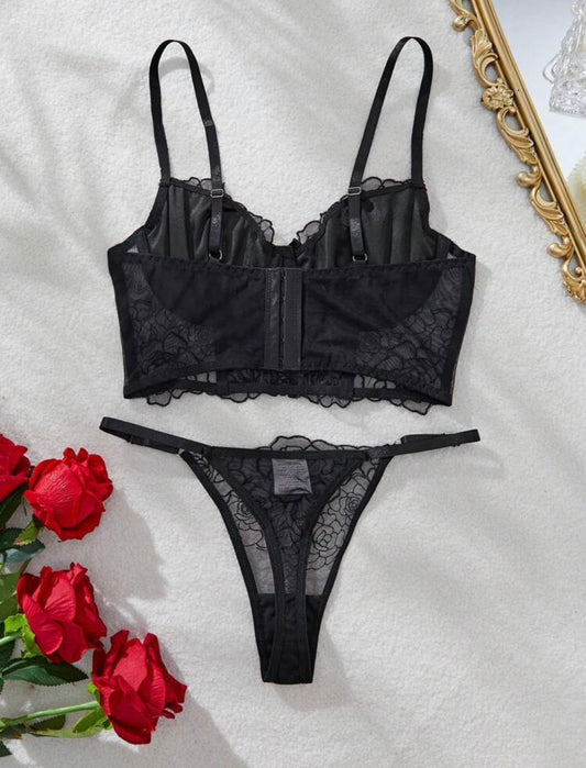 Wikney Push Up Bustier Lace