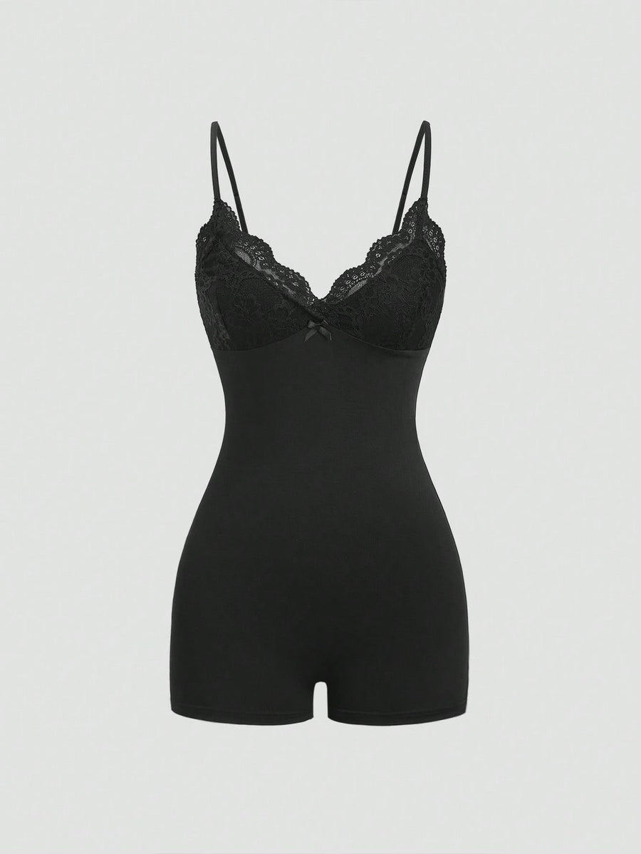 Noir Black Lace Jumpsuit