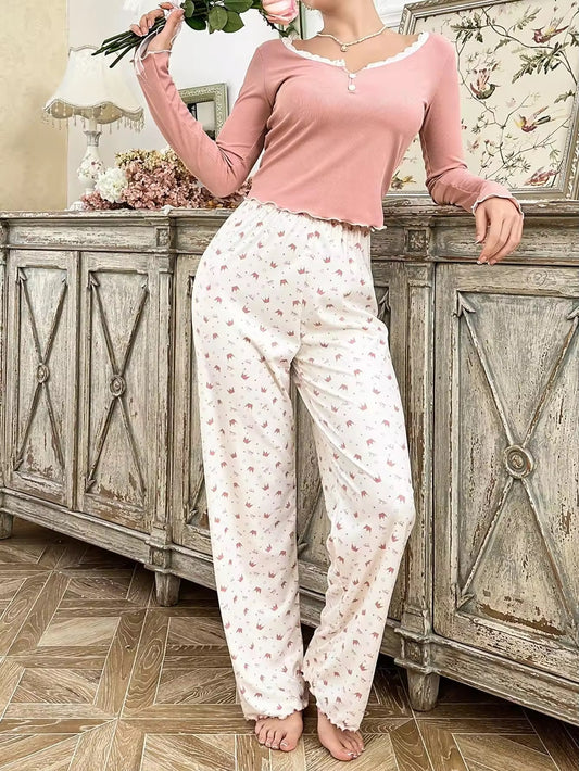 Nate Knitted Long Wear Pajamas