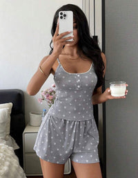 King Soft Gray Two Piece Set