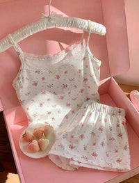 Akara Floral Knit Set