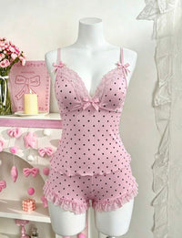 Dayana Baby Doll Polka Set